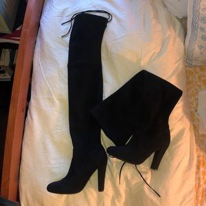 Over the knee Steve Madden boots